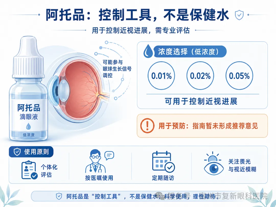 图4｜阿托品是控制工具，不是保健水